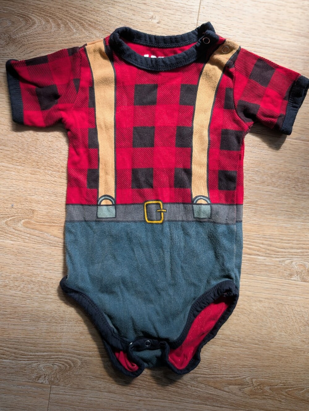 Baby Lumberjack Bodysuit